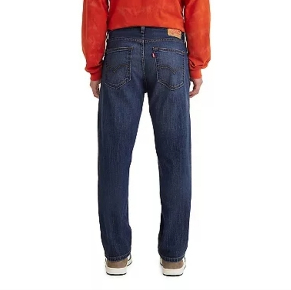 Levi's 559 Men's Relaxed Straight Fit Jeans Dark Size 36x32 NEW - Picture 4 of 13